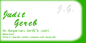 judit gereb business card